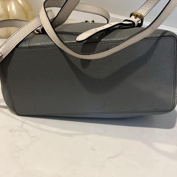 COACH Colorblock Snake Print Leather Evie backpack EUC - Picture 8 of 13